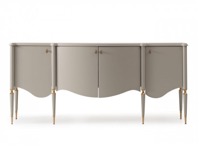 Anrichte Sideboard Schrank Holz Beige Kommode Esszimmer Möbel